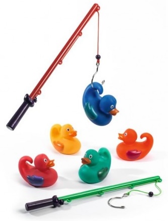 Pêche aux canards arc en ciel - Djeco